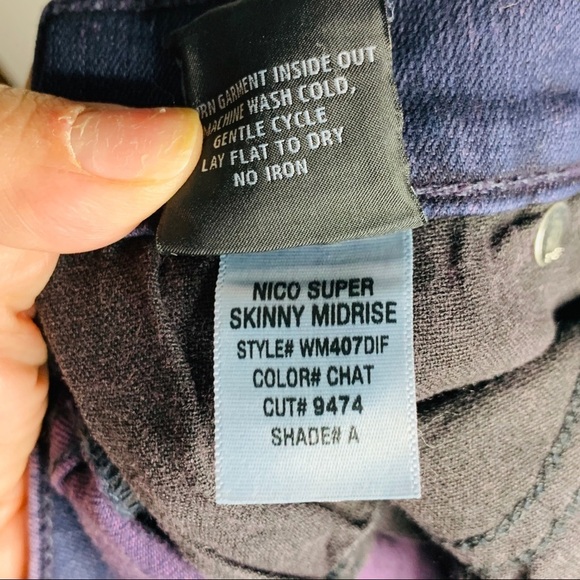 Hudson Super Skinny Nico Mid Rise Jeans 26 - Picture 6 of 6